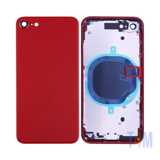 Tapa Trasera+Frame Apple iPhone SE 2020 Rojo